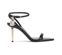 Tom Ford - Semi Shiny Printed Python Sandal - - Shoes - Donna - Nero - 40 EU
