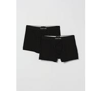 TOM FORD Set di due boxer in cotone stretch con fascia logata S Nero