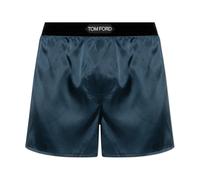 Tom Ford - Shorts di Seta Lingerie - - Underwear - Uomo - Blu - S