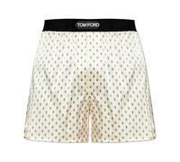 Tom Ford - Silk Boxer Shorts - - Underwear - Uomo - Beige - S