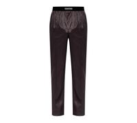 Tom Ford - Silk Pajama Bottoms - - Nightwear & Lounge - Uomo - Marrone - XL