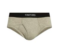 Tom Ford - Slip Logo Jacquard Stretch - - Underwear - Uomo - Grigio - S
