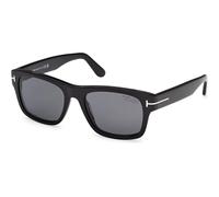TOM FORD Uomo TOM FORD FT1303 SMITH-02 01D Occhiali da sole Acetato Nero Fumo Squadrata Polarizzata