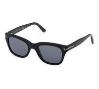 Tom Ford Snowdon FT0237 01D Polarized, Polarizzato, Nero, Plastic, Uomini occhiali da sole 52