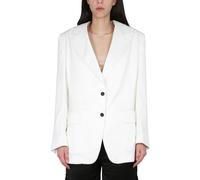 Tom Ford - Soft Fluid Twill Boyfriend Jacket - - Jackets - Donna - Bianco - M