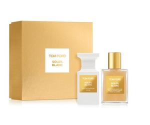 Tom Ford Soleil Blanc Set 50 ml Eau de Parfum + 45 ml OLIO per il corpo SCINTILLANTE Donna