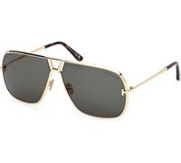 Tom Ford Stavros FT1204 30N, Oro, Metal, Uomini occhiali da sole 63