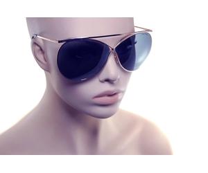 Tom Ford Stevie Tf761 28A Occhiali Da Sole Oversize A Farfalla Donna Oro Grigio