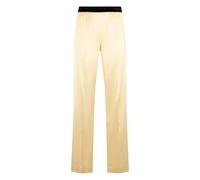 Tom Ford - Stretch Satin Pantaloni - - Trousers - Donna - Giallo - M