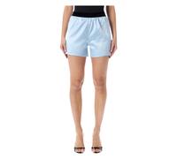 Tom Ford - Stretch Silk Satin PJ Shorts - - Shorts - Donna - Blu - M