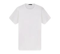 Tom Ford, ,Tops ,Uomo ,Bianco ,M T-shirt in Cotone e Seta