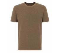 Tom Ford - T-shirt in Lyocell e Cotone - - Tops - Uomo - Marrone - 2XL