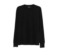 Tom Ford - T-shirt Lyocell Cotone Manica Lunga - - Tops - Uomo - Nero - L