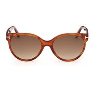 Tom Ford Tallulah-02 Ft1311 Occhiali Da Sole Donna Avana Rotondo Marrone 56mm