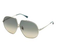 Tom Ford Tara Ft 0785 Occhiali Da Sole Donna Argento Farfalla Verde 66mm