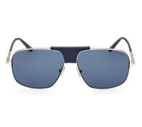 Tom Ford Tex Ft 1096 Occhiali Da Sole Unisex Argento Pilot Blu 62mm