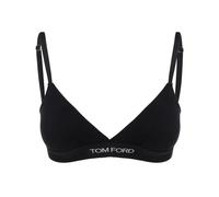 Tom Ford - Top con Logo e Fascia Elastica V-Neck - - Underwear - Donna - Nero - S