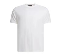 Tom Ford, ,Tops ,Uomo ,Bianco ,XL T-Shirt Girocollo in Lyocell e Cotone