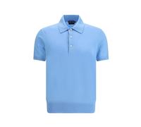 Tom Ford, ,Tops ,Uomo ,Blu ,L Cotton Polo