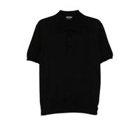 Tom Ford, ,Tops ,Uomo ,Nero ,M Polo in Puro Cotone