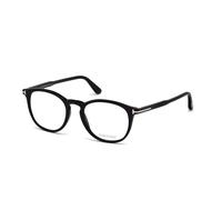 TOM FORD Unisex FT5401 001 Montature da vista Acetato Nero Rotonda Normale