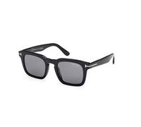 TOM FORD Uomo FT0751 DAX 01D Occhiali da sole Acetato Nero Fumo Squadrata Polarizzata