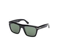 TOM FORD Occhiali da Sole FT1077 ALBERTO 01N Nero verde Uomo