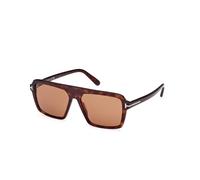 TOM FORD Uomo FT1176 VINCENT 52E Occhiali da sole Acetato Pilot Normale