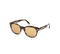 TOM FORD Uomo FT1180 MERT 52E Occhiali da sole Acetato Rotonda Normale