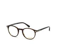 TOM FORD Uomo FT5294 052 Montature da vista Acetato Havana Rotonda Normale