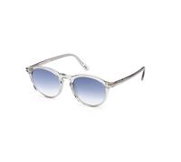 TOM FORD Uomo TOM FORD FT0904 AURELE 20W Occhiali da sole Acetato Grigio Blu Rotonda Normale