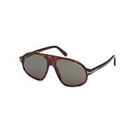 TOM FORD Uomo TOM FORD FT1178 EROL 52N Occhiali da sole Acetato Pilot Normale