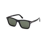 TOM FORD Uomo TOM FORD FT1179 BARRON 01N Occhiali da sole Acetato Nero Verde Squadrata Normale