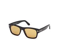 TOM FORD Uomo TOM FORD FT1303 SMITH-02 01E Occhiali da sole Acetato Nero Marrone Squadrata Normale
