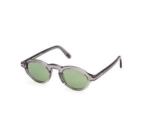 TOM FORD Uomo TOM FORD FT1332 ARISTOTELE-02 20N Occhiali da sole Acetato Grigio Verde Rotonda Normale