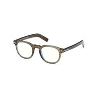 TOM FORD Uomo TOM FORD FT5629-B 096 Montature da vista Acetato Verde Rotonda Normale