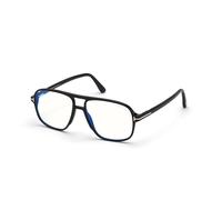 TOM FORD Uomo FT5737-B 1 Montature da vista Acetato Nero Squadrata Normale