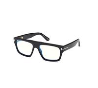 TOM FORD Uomo TOM FORD FT6084-B 001 Montature da vista Acetato Nero Squadrata Normale