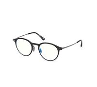 TOM FORD Uomo TOM FORD FT6088-B 005 Montature da vista Metallo Nero Rotonda Normale