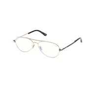 TOM FORD Uomo TOM FORD FT6128-B 028 Montature da vista Metallo Oro Pilot Normale
