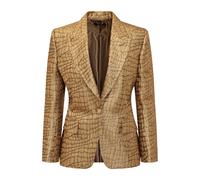 Tom Ford - Wallis Single-Breasted Jacket - - Jackets - Donna - Giallo - S