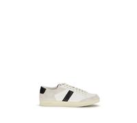 Tom Ford White Calf Leather Bos Taurus Sneakers - EU44/US11