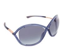 TOM FORD Whitney TF9 0B5 Occhiali da Sole Donna Butterfly 64mm Grey Oro Rari