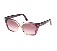 Tom Ford Winona Ft 1030 Occhiali Da Sole Donna Viola Squadrato Viola 53mm