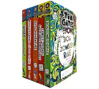 Tom Gates serie 3: raccolta di 5 libri impostata da Liz Pichon (Dogzombies Rule, Family Friends e Furry Creatures, Epic Adventure (kind of), Biscuits Bands e Very Big Plans, What Monster )