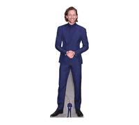 Tom Hiddleston Sorridente Grandezza Naturale Sagoma di Cartone Con Gratuito Mini