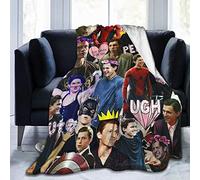 Tom Holland - Coperta in pile leggera, super morbida, di lusso, in microfibra
