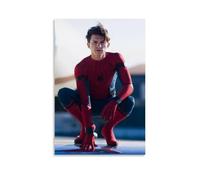 Tom Holland - Poster artistico anti schizzi per soggiorno e camera da letto, dipinti da appendere, adatti per molteplici scenari, non c'è bisogno di perforare, facile da installare, adatto per regali
