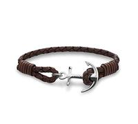 Tom Hope Bracelet Havana Brown Cuir Marron - L : 19.5 à 21 cm
