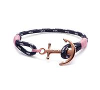 Tom Hope - TM0140 Bracciale in Oro Rosa, Ancora - XS